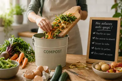Réduction du gaspillage alimentaire en cuisine